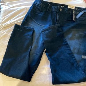 Dark rinse denim Jegging